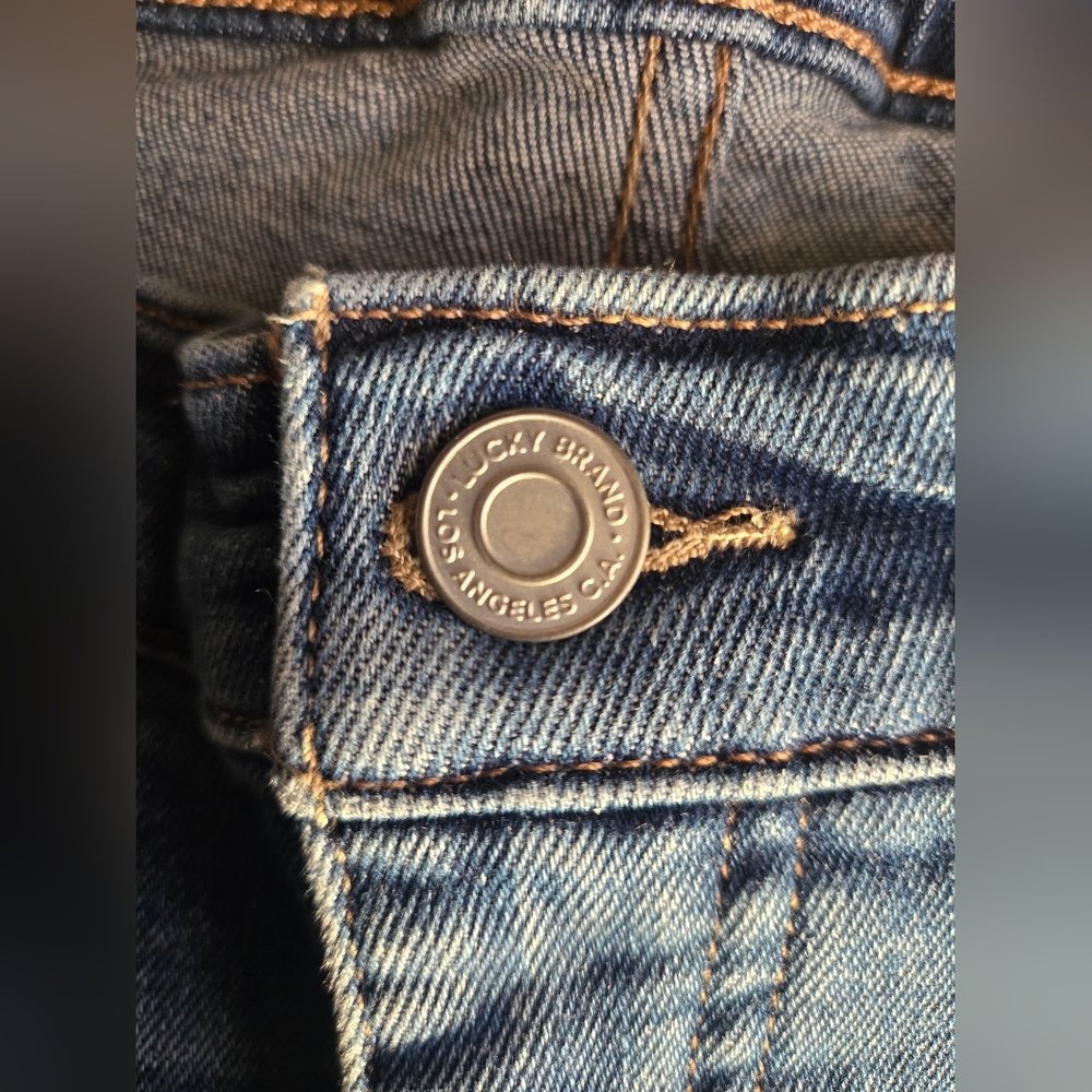 Womens Lucky Brand ankel blue jeans size  10 - Picture 7 of 9